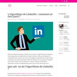 L’algorithme de LinkedIn : comment en tirer parti ? - RDE Marketing
