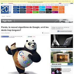 Panda, le nouvel algorithme de Google, a-t-il les dents trop longues?