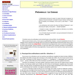 Cours d'Algorithmique - Christophe Darmangeat