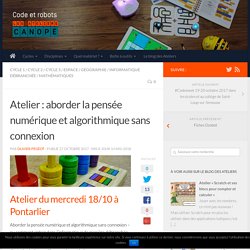 Atelier : aborder la pensée numérique et algorithmique sans connexion