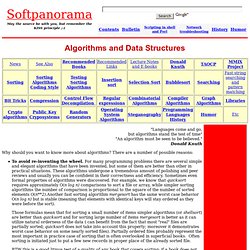 Algorithms and Data Structures