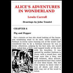 Alice in Wonderland - Chapter 6