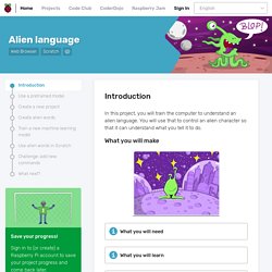 Alien language - Introduction