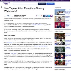 New Type of Alien Planet Is a Steamy 'Waterworld'