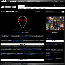 Alien Species Wiki - Aliens, UFOs, Space aliens