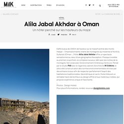 Alila Jabal Akhdar à Oman