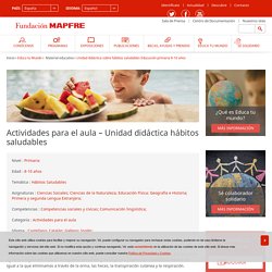 Alimentación saludable niños de 8 a 10 años - Fundación MAPFRE