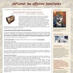 Pension Alimentaire: votre ex masque ses revenus - JAFLand: les affaires familiales