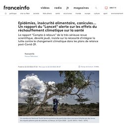 Epidémies, insécurité alimentaire, canicules… Un rapport du "Lancet" alerte sur les effets du réchauffement climatique sur la santé...