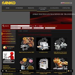 ANKO Tous Agro-alimentaire Machines - Taiwan haute qualité Tous les aliments Machines de traitement fabricant
