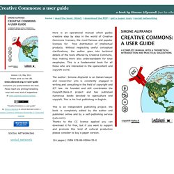 Simone Aliprandi - Creative Commons: a user guide