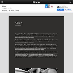 Alison on the Behance Network