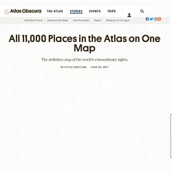 All 11,000 Places in the Atlas on One Map - Atlas Obscura