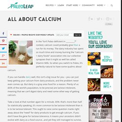 All About Calcium