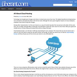 All About Cloud Hosting
