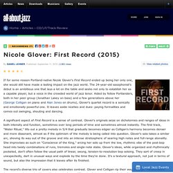 Nicole Glover: First Record