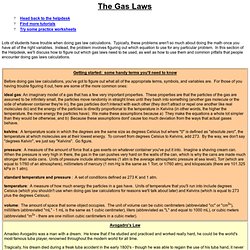 All about the gas laws