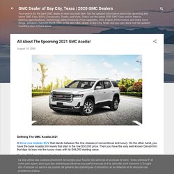 2021 GMC Acadia at Reliance Chrysler Dodge Jeep Ram