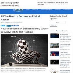 All You Need to Become an Ethical Hacker