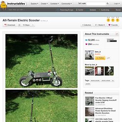 All-Terrain Scooter électrique