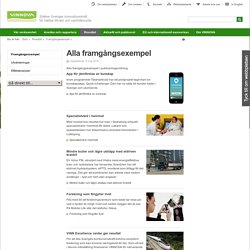Alla framgÃ¥ngsexempel