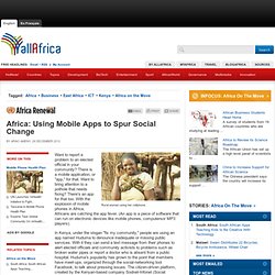 Africa: Using Mobile Apps to Spur Social Change