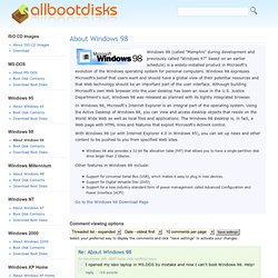 AllBootDisks - Providing Free Boot Disks from MS-DOS to Windows XP.