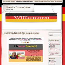 L’allemand au collège Jasmin les Iles