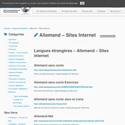Allemand – Sites Internet – PortailEduc, le site