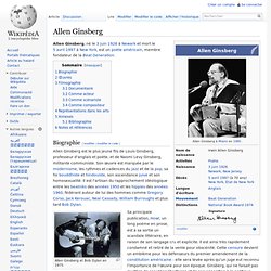 Allen Ginsberg