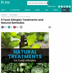6 Food Allergies Treatments and Natural Remedies