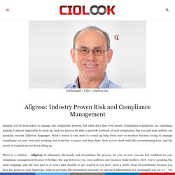 Industry Proven Risk and Compliance Management