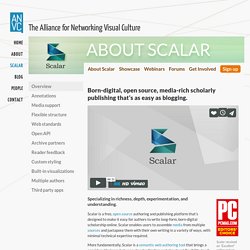 Alliance for Networking Visual Culture » Overview