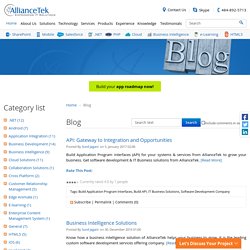 Alliancetek Blog