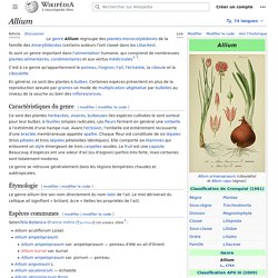 Allium (genre)