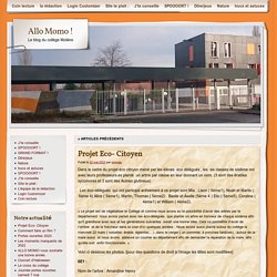 Le blog du collège Molière