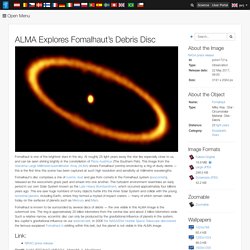 ALMA Explores Fomalhaut’s Debris Disc