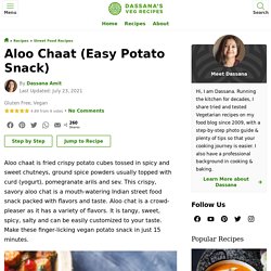 Aloo Chaat (Easy Potato Snack)