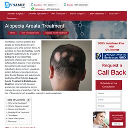 Alopecia Areata Treatment in Dubai, Abu Dhabi & Sharjah