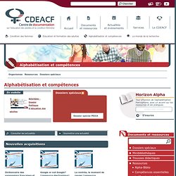 Alpha-Biblio: Répertoire d'activités