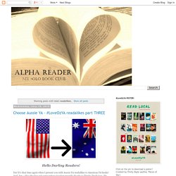 ALPHA reader: readalikes