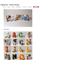 Digitprop - Paper design