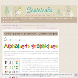 Alphabets graphiques - Lettering Delights ~