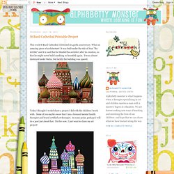St Basil Cathedral Printable Project