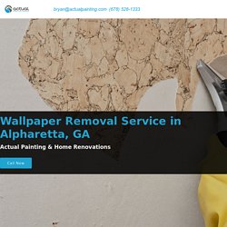 Wallpaper Removal Service in Alpharetta, GA