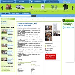 Eladó lakás Budapest, XIV. kerület, Alsórákos - Eladó - Budapest XIV. kerület - Apróhirdetés Ingyen