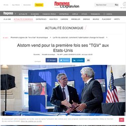 Alstom vend pour la première fois ses "TGV" aux Etats-Unis