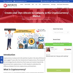 Create your Own Altcoin to Compete in the Cryptocurrency Market