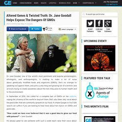 Altered Genes & Twisted Truth: Dr. Jane Goodall Helps Expose The Dangers Of GMOs