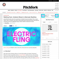 Electric Fling: Rattling Hum: Ambient Music's Alternate Realities